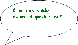 Fumetto 3: Ci pu fare qualche esempio di queste cause?