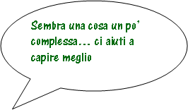 Fumetto 3: Sembra una cosa un po complessa ci aiuti a capire meglio